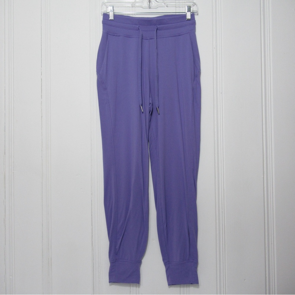 Lululemon Ready to Rulu High-Rise Jogger Pants Full Length Dark Lavender Size 4 - Picture 4 of 15